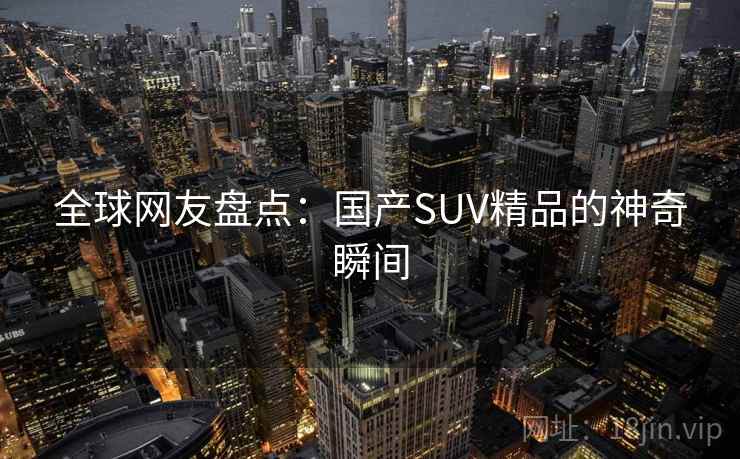 全球网友盘点:国产SUV精品的神奇瞬间